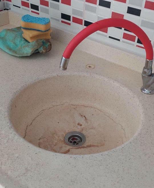 Lavabo tıkanıklık hizmet kaydı